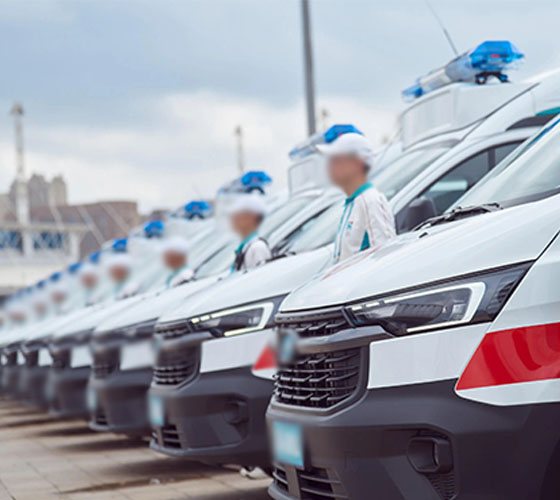 寻乌县服务车队展示